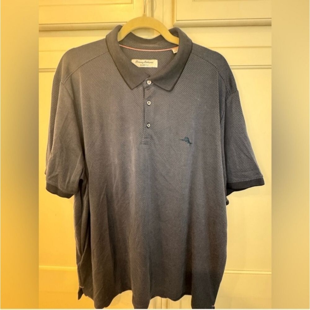 Tommy Bahams Island Zone Men's Blue Polo Shirt